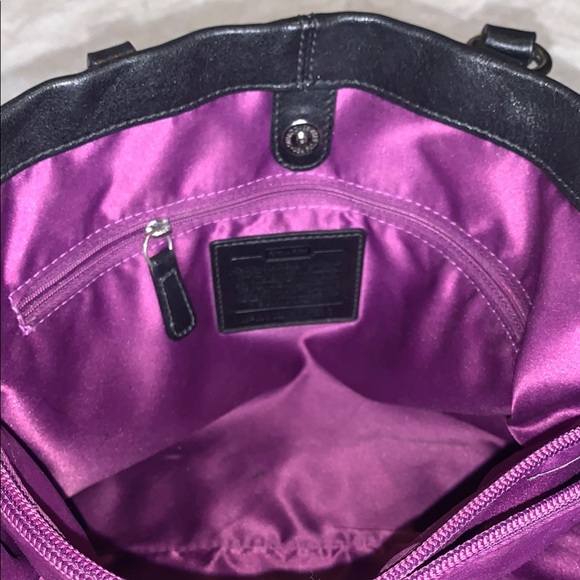 Coach F15513 Ashley Leather Carryall - Picture 10 of 16